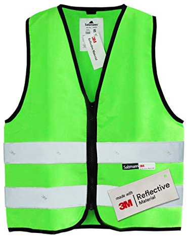 Salzmann Children's High Visibility Vest | Kids Safety Vest | Ages 1-18