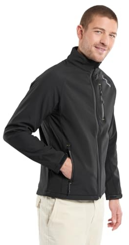 Bermudes Homme Sealand veste softshell, Noir, XXL EU