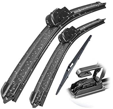 YULIXIACAR Scheibenwischer vorne und hinten Wischerblätter Set Kit for KIA Sportage SL 2010-2015 Windschutzscheibe Windschutzscheibe