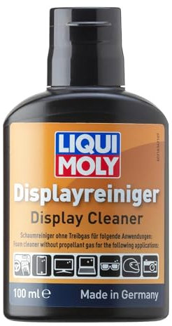 LIQUI MOLY Displayreiniger, Art.-Nr. 21634 I 100ml streifenfreier Bildschirmreiniger für Auto-Display, Monitor, Smartphone, empfindliche Kameras etc. I Auslaufsicherer Screen Cleaner für unterwegs