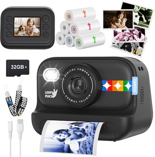 Instant Print Camera för barn