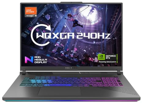 ASUS ROG Strix G18 AMD Ryzen 9 32GB 1TB SSD RTX 5070 18 WQXGA IPS W11H Gaming