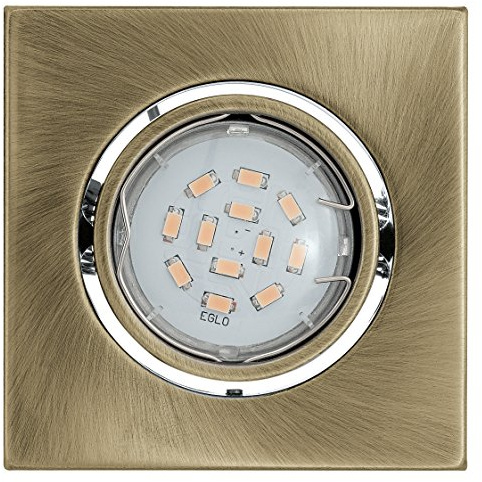 EGLO 93248 esterno lampada da parete da incasso, in, GU10, oro