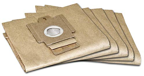 Invest - Staubsaugerbeutel Ersatz, Filtertüten Beutel Kompatibel mit Miele Staubsaugern: Cat & Dog 2000, 4000, 6000, Black Pearl - Braun, 5 Stück
