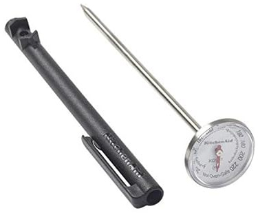 KitchenAid KQ901 Instant Read Thermometer, Plastic, Black