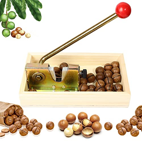Manual Nutcracker Nut Tongs Adjustable Nut Crackers for All Nuts Macadamia Nut Cracker Heavy Duty Pecan Nut Cracker Opener Tool For Walnuts Chestnuts Pecans Hazelnuts Almonds