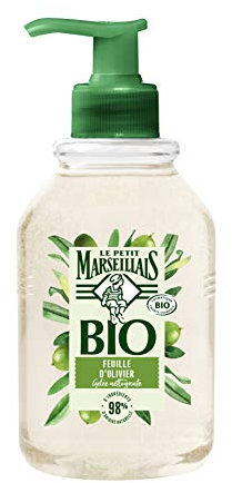 Le Petit Marseillais Savon LiquideBio Feuille D'Olivier Action Antibactérienne, 290ml