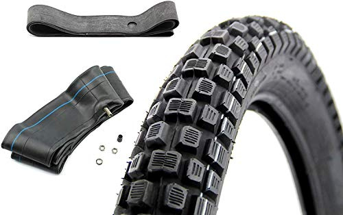 Set Vee Rubber Moped Reifen 2,75 x 16 Zoll 46J Profil VRM186 inklusive Schlauch und Felgenband