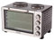 Oypla 30 Litre Electrical Mini Compact Oven Kitchen Mate c/w 2 Hot Plates, and Timer