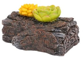 Cacher Une Clé Extérieure, Pierre Creuse Roche Tortue Pierre avec Compartiment Secret pour Cacher des Clés