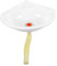 Didiseaon Lightweight Wall Mounted Corner Sink Stylish Mini Plastic Wash Basin for Bathrooms Outdoor Space Saving Fan Shaped Design for Small Spaces Easy to Clean Multi Use