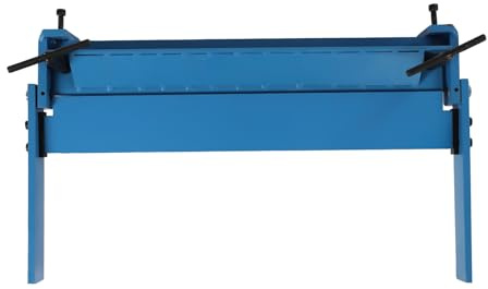 Máquina dobladora de chapa de 450 mm, 0-120°, capacidad plegable de 1 a 1,2 mm, acero al carbono Q235, montaje en mesa con tornillo de banco, banco doblador para trabajos de metal y talleres