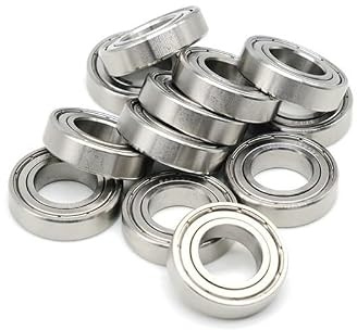 Kullager 5st S6804ZZ S6804 ZZ 20x32x7mm Tunnväggig spårkullager ABEC-7 Rostfritt stål Kullager