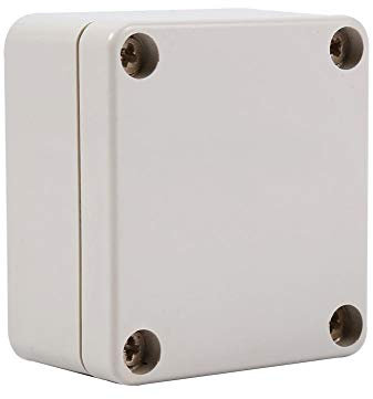 Keenso Electrical Junction Box, Dustproof IP66 Waterproof ABS Plastic Junction Box Outdoor Electrical Project Case Power Junction Box (65 * 60 * 35mm) Distribution Box, Electrical Box