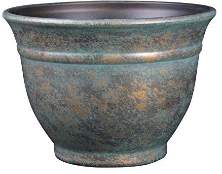 Classic Home & Garden 10509D 377R Alena Pot de Fleurs Cuivre Vieilli 23 cm