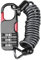 Motorcycle Helmet Lock - Light Weight Portable Anti-Theft 3 Digit Lock - Suitable for Bicycle, Motorcycles, Car Doors, Garages etc