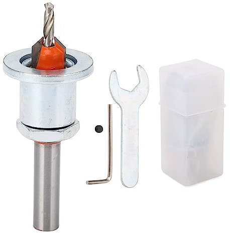 Svasatore Regolabile Kit Svasatori Set 8x10x3.2 HSS in Acciaio Duro per Fori Precisi su Metallo e Legno