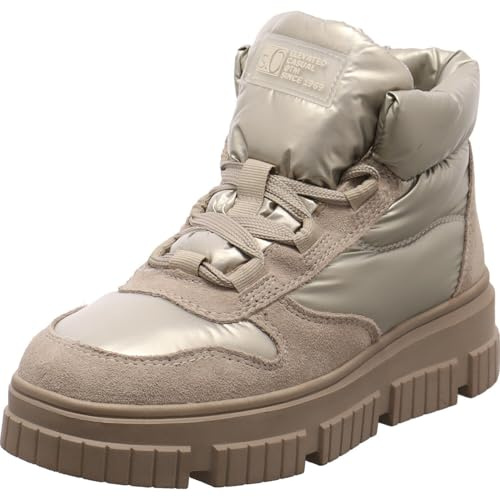 s.Oliver Mujer WL Lace Boot 5-26250-41, Botas para Nieve, champán, 41 EU