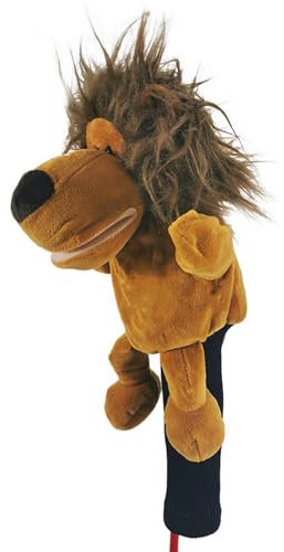 Lustige Tier Golfschlägerhauben, Kreative Hüllen Für Golf, Plüsch Golfschlägerhauben - Hübsche, Lustige und Funktionale Hüllen Mit Tierdesign, Perfekt Sitzende und Sichere