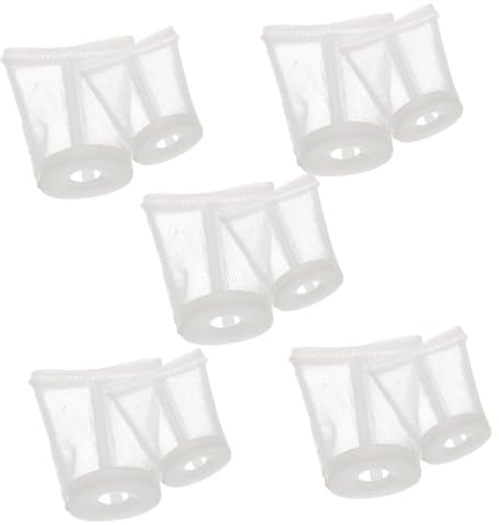 STOBAZA 10 pièces Filtre Écran Mailles Fines Mesh pour Peinture sans Air Filtre Maillage pour Pulvérisation Accessoire Détaché pour Finition Professionnelle