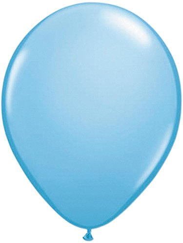 Folat 08174 Hellblaue Ballons, 30cm, Blau, 10 Stücke