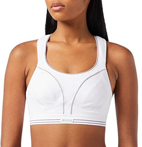 Shock Absorber B5044 Women's Run Sports Bra ,White ,30FF