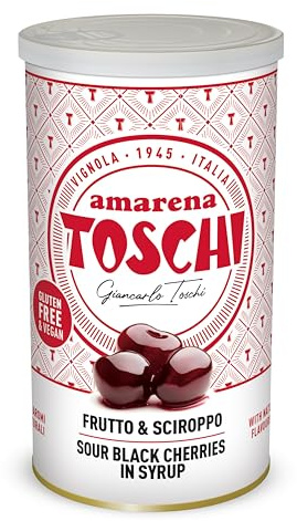 Toschi Toschi Amarena 1 paquet de 400 grammes / qualité premium d'Italie / garniture italienne authentique. 0.40 kg 400.00 ml