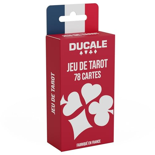 Ducale - Jeu de 78 Cartes à Jouer - Jeu de Tarot - Jeu Traditionnel au Format Classique