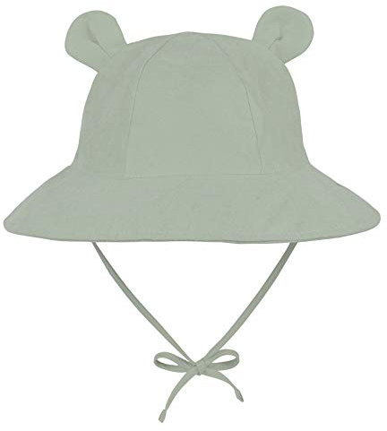 Durio Unisex Baby Kleinkinder Sonnenhut Kappe Mütze Fischerhut Strandhut Kinder Baby Mädchen Jungen Sommerhut UV Schutz UPF 50+ Grün 6-12 Monate