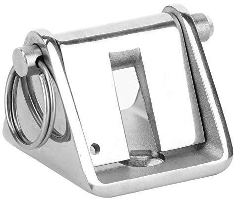 Keenso Verrou de Chaîne D'ancre de Bateau, Bouchon de Chaîne D'ancre en Acier Inoxydable Marin/Verrou pour Chaîne de 5/16 Pouces (8 Mm) Pièces de Rechange pour Bateaux/Yachts