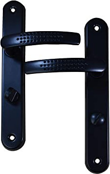 Poignée de porte intérieure Elona noir condamnation Quincadeco