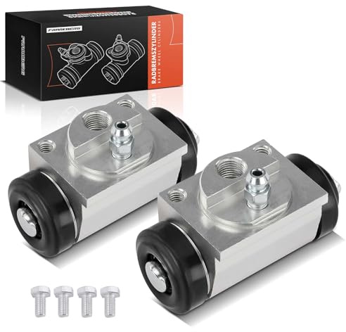 Frankberg 2x Brake Wheel Cylinder Rear Axle Compatible with Punto 188 1.4L 2003-2005 Focus II DA DP HCP 1.4L-2.5L 2004-2012 Tourneo Connect 1.8L 2002-2013 Replace# 1385739
