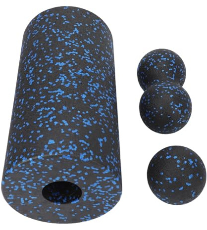 Set di massaggio con rullo yoga EPP schiuma per il rilassamento muscolare Kit fitness palline muscoli a forma arachide e fascia