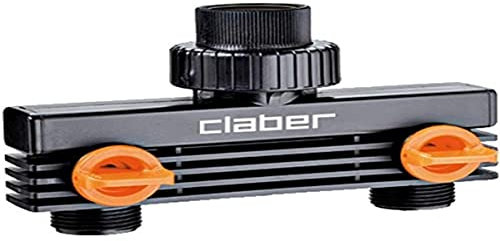 'Claber d85900000 – Presa a 2 vie con filettatura 3/4 maschio