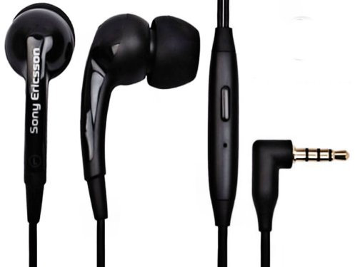 Original Sony Ericsson Handy Stereo InEar Headset - für Sony Ericsson Mobiltelefone mit 3,5 mm Klinke Anschluss – (Bulkverpackung)