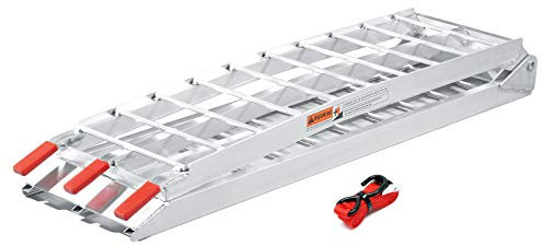 Rampa di carico 226cm 340kg ripiegabile in alluminio per moto e quad Rampa carico moto