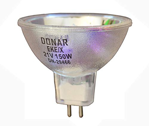 2pcs EKE/X 21V 150W Long Life Donar Bulb for Scienscope Fiber Optic Microscope Illuminator IL-88-FOI IL-FOI-150 - Fiber LITE 4715MS – Fisher Fiber Optic 150W Light Source - Osram 54842 – GE 35200