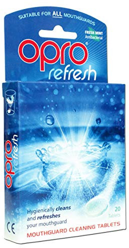Opro Mouth Guard Refresh Mundschutz Reinigungstabletten – Mehrfarbig, Einheitsgröße
