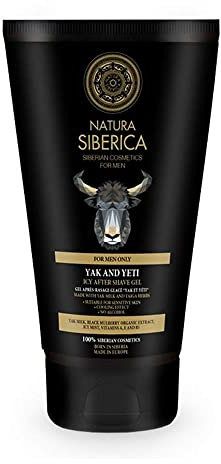 Natura Siberica Gel Après-Rasage pour Hommes Yak et Yeti 150 ml