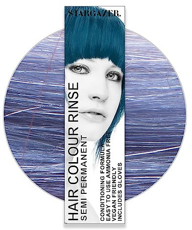 Stargazer UV - Tintura semipermanente per capelli, 70 ml, Blu Oceana