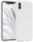 EAZY CASE Premium Silikon Handyhülle kompatibel mit iPhone X/XS, Slimcover mit Kameraschutz und Innenfutter, Silikonhülle, Schutzhülle, Bumper, Handy Case, Hülle, Softcase, Weiß