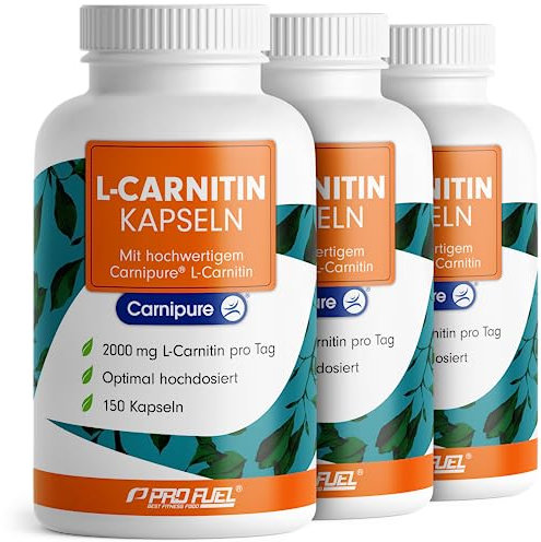 L-Carnitin hochdosiert 2250 mg - 450 Carnipure® L-Carnitin Kapseln mit Carnitin-Tartrat - Premium-Rohstoff Carnipure® von Lonza - laborgeprüft mit Zertifikat - vegan