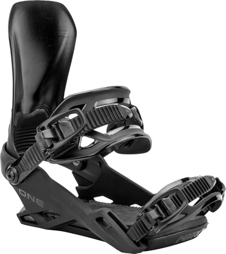 Nitro One Fixation Snowboard pour Hommes, Ultra Black, m
