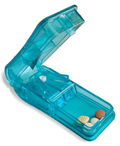 Taglia Pastiglie di Precisione, Taglia Pillole in 2 o 4 Parti, Tagliapillole