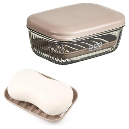 Portasapone, Con Scarico, Portasapone Rimovibile Impermeabile, Adatto Per Campeggio, Viaggi, Uso Del Bagno