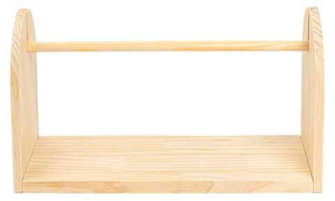 Spools Thread Rack – Wooden Ribbon Storage Rack – Sewing Yarn Roll Holder