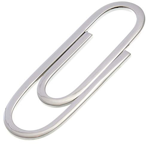 Alexander Castle Solide 925 Sterlingsilber Geldklammer Büroklammer Design für Herren - Kommt in Herrenschmuck Präsentation Box