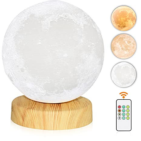 RscCleaner Light Therapy Lamp, lampada da sole Happy Sun da 10000 Lux con 3 temperature di colore, luminosità regolabile, timer e funzione memoria, lampada solare felice con telecomando, decorazione