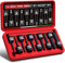 KIRXST Jeu de Douilles Torx Embouts 1/2'', T25 - T80, Jeu D'inserts D'embouts Torx 10 Pièces