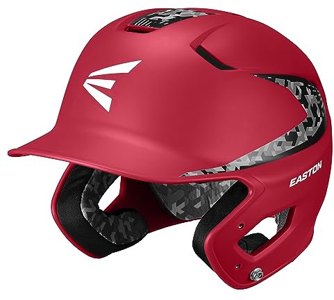 Easton | MOJO Baseball Batting Helmet | Senior (7 1/8 - 7 1/2) | Red